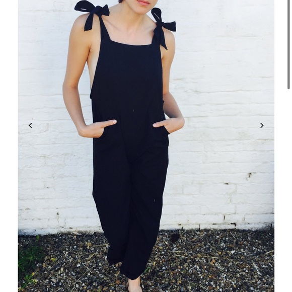 FORT Classic Black Dungarees - Picture 1 of 7